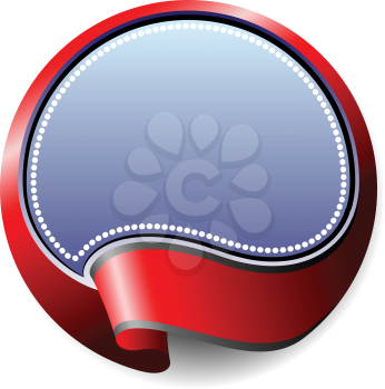 Royalty Free Clipart Image of a Badge