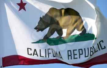 Royalty Free Photo of the Flag of California