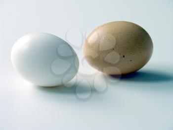 Royalty Free Photo of Two Eggs