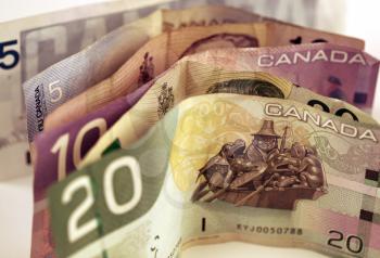 Royalty Free Photo of Canadian Currency