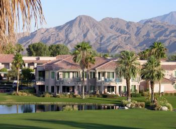 Royalty Free Photo of a Resort in Palm Springs