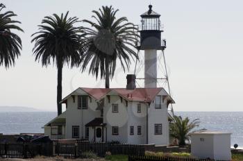 Royalty Free Photo of The Old Point Loma Lighthouse