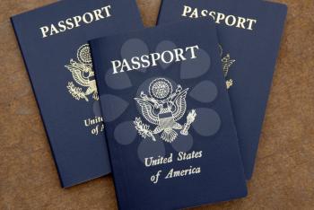 Royalty Free Photo of United States Passports