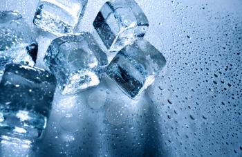 Royalty Free Photo of Ice and Water