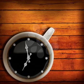 Coffee time. Abstract backgrounds for your design