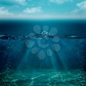 Abstract underwater backgrounds for your design