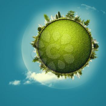 Green Planet, abstract environmental backgrounds for your design