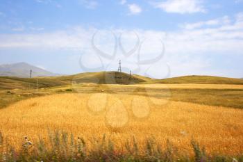 Royalty Free Photo of a Mountain Landscape in Armenia