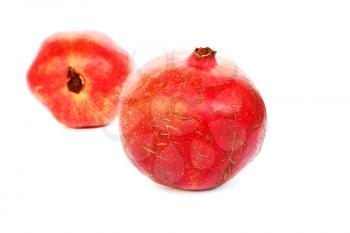 Royalty Free Photo of Two Pomegranates