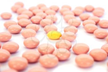 Royalty Free Photo of a Bunch of Pills