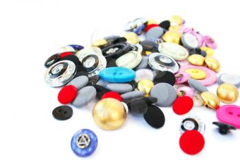 Royalty Free Photo of a Pile of Buttons