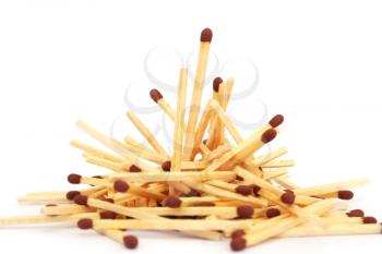 Royalty Free Photo of a Bunch of Matches