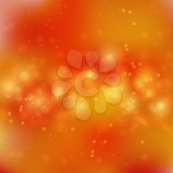 Beautiful bokeh abstract background. Vector format