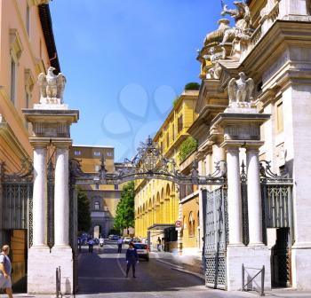 Main Entrance , Vatican City.  Italy