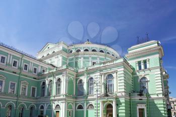 The Mariinsky Opera and Ballet Theater in Saint Petersburg, Russia
