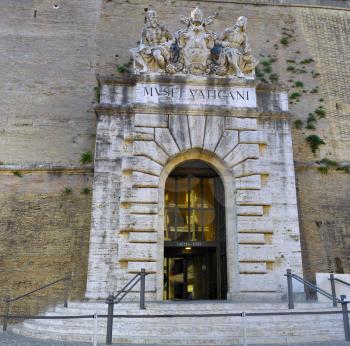 Main Gate of  Vatican City.  Rome, Italy