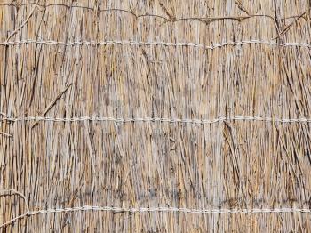 The straw texture wallpaper. Background