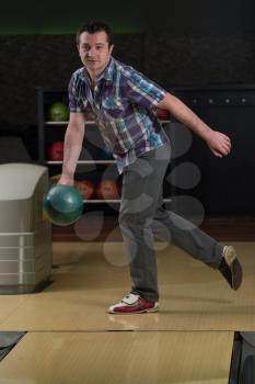Young Man Bowling