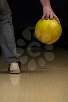 Bowler Attempts To Take Out Remaining Pins