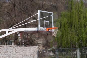 Outdoor Public Basketball Court