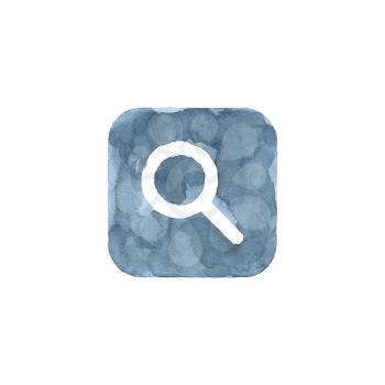 Royalty Free Clipart Image of a Search Icon