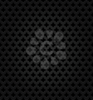 Abstract metal dark background, vector design element