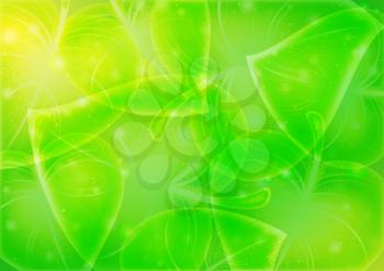 Abstraction-leaf background vector 10 eps