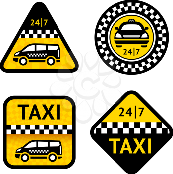 Taxi - set four labels