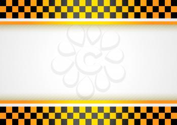 Cub Background. Taxi cab background, vector 10eps.