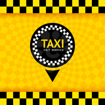 Taxi symbol, new background, vector illustration 10eps
