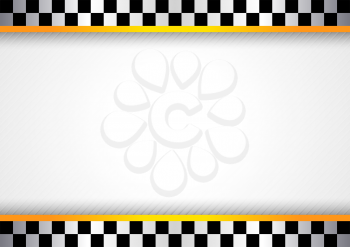 Race background. Checkered black and white backdrop. 10eps.