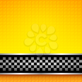 Racing background template. Taxi cab background, vector 10eps.
