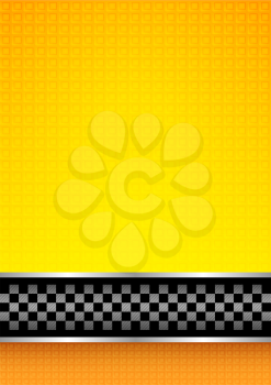 Racing blank background. Template traffic, vector 10eps