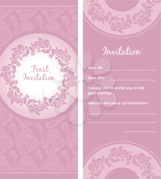 Can be used for invitations to any of your ceremony. For example a wedding.