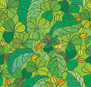 green leaf background, seamless wallpaper