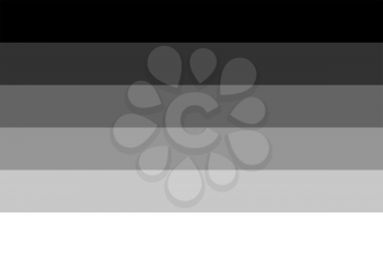 Straight Pride Flag, LGBT symbol Isolated on white background