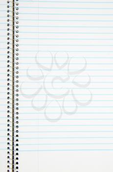 Royalty Free Photo of a Blank Notebook