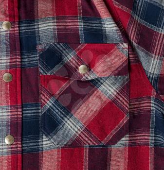 Filled frame of plaid shirt for Fathers Day Concept background 