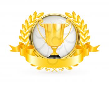 Golden Emblem, vector