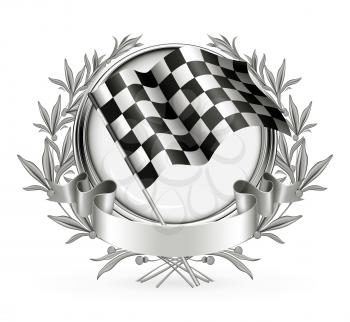 Racing Emblem, vector
