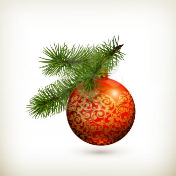 Christmas decorations, vector