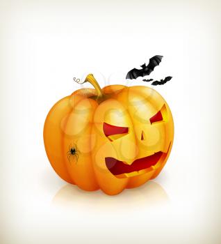 Halloween Pumpkin, vector