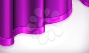 Violet invitation background, vector