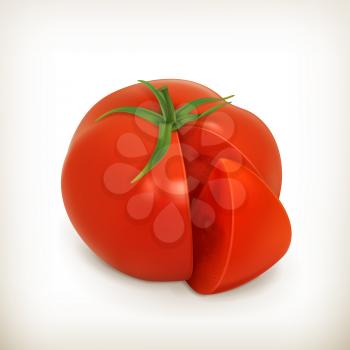 Tomato, vector