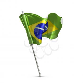 Flag of Brazil, vector