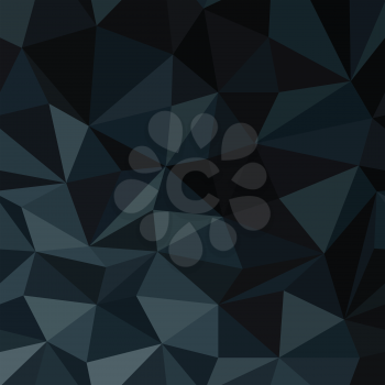 Dark Blue Abstract Diamond Pattern Background. Vector Illustration, EPS8