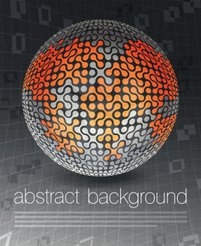 Global business concept poster design, vector illustration, EPS10