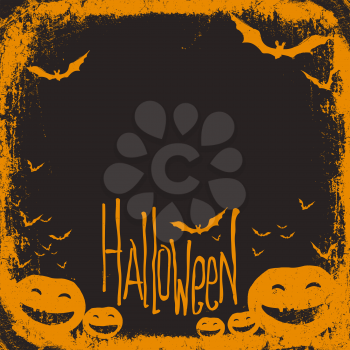 Halloween themed background with space for text