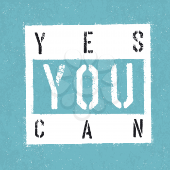 Yes you can poster. With textured background