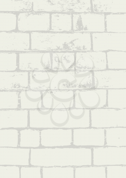 Brick wall texture. Vector background for designs